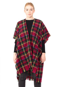 TARTAN PLAID KIMONO-MS0129