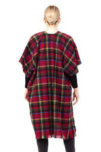 TARTAN PLAID KIMONO-MS0129