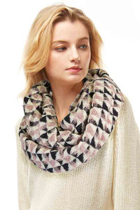 PLAID INFINITY SCARF-LOF1062