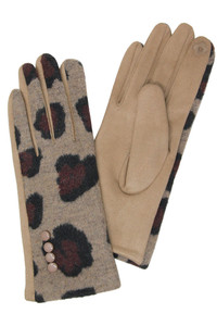 LEOPARD SMART TOUCH GLOVES-LOG151