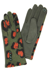 LEOPARD SMART TOUCH GLOVES-LOG151