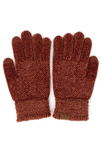 C.C ECHO FRIENDLY CHENILLE GLOVES-G-9016