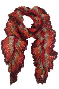 KNIT MULTICOLOR SCARF-SW-625