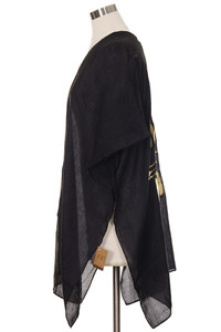 C.C ORIGINAL BEACH COVERUP-BC-MOH-BLACK