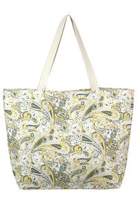 PAISLEY TOTE BAG-MB0125-BEIGE