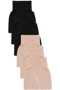 SOLID COLOR COMFORTABLE GIRDLE-010 (6pc)