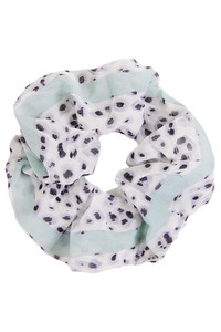 LEOPARD SCRUNCHIE-BAAC3055-MINT