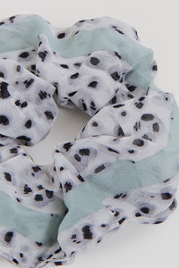 LEOPARD SCRUNCHIE-BAAC3055-MINT
