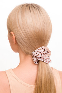 LEOPARD SCRUNCHIE-BAAC3055-PINK