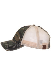 C.C CAMOUFLAGE VINTAGE STYLE PONYCAP-BT-15