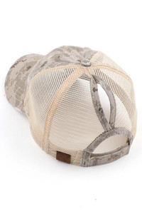 C.C DIGITAL CAMO MESH PONYCAP-BT-927