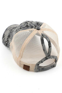 C.C DIGITAL CAMO MESH PONYCAP-BT-927