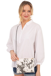 TIE DYE CROSS BODY BAG-CB1435-BLACK