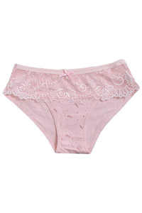 PATTERN PRINT WITH LACE PANTY-B3968 (12PC)