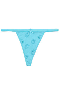 STRAWBERRY PATTERN THONG PANTY-B2100 (12PC)