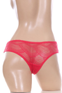 SOLID DUAL LACE PANTY-68790M (12PC)