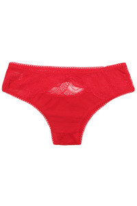 SOLID DUAL LACE PANTY-68790M (12PC)