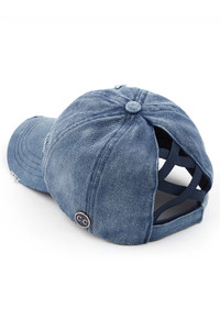 C.C BASEBALL PONYCAP-BT-799