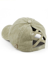 C.C BASEBALL PONYCAP-BT-799