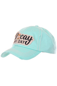 VACAY ALL DAY WASHED VINTAGE BASEBALL CAP-KBV-1355