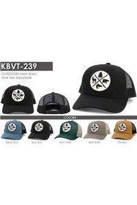 Outdoors mesh back cap