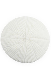 C.C SCALLOPED WAVE PATTERN BERET-BR-03