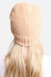 RIBBED TRIM SOLID COLOR BEANIE-JH271-CAMEL
