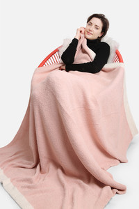LUXURY SOFT COLOR TRIM BLANKET-JCL1011