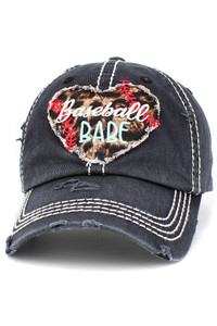 BASEBALL BABE VINTAGE BASEBALL CAP-KBV-1393
