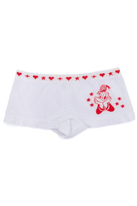 GRAPHIC PRINT WOMEN BOY SHORT-2317 (12pc)