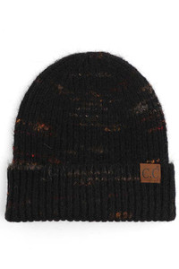 C.C SPACE-DYE CUFF BEANIE HAT-HAT-2090