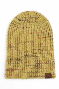 C.C SPACE-DYE CUFF BEANIE HAT-HAT-2090
