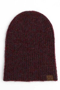 C.C SPACE-DYE CUFF BEANIE HAT-HAT-2090