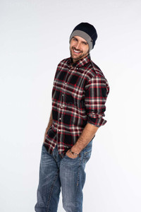 C.C TWO TONE REVERSIBLE BEANIE-HTM-2