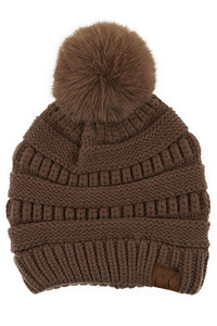 C.C SNUGGLY SOFT YARN BEANIE-HAT-7002