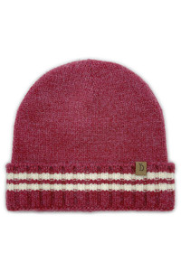 Striped Knit Super Soft Cuff Beanie-BCB120039