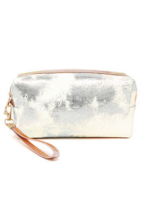 Lurex Ombre Gold/Silver Foiled Pouch-PCH160