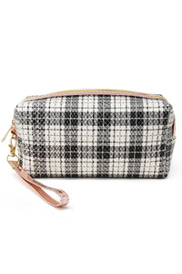 Classic Check Print Pouch-PCH161
