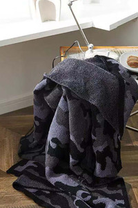 LUXURY SOFT CAMOUFLAGE PRINT THROW BLANKET-JCL1040