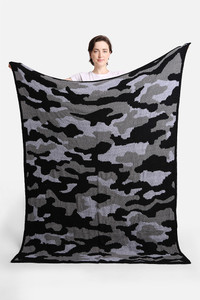 LUXURY SOFT CAMOUFLAGE PRINT THROW BLANKET-JCL1040