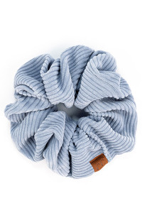 C.C Corduroy Solid Color Soft Scrunchies-SCR-03