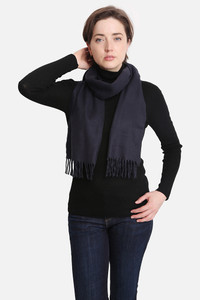 Solid Color Cashmere Feel Oblong Scarves-JS1338