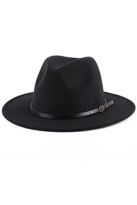 SOLID BRIN BELT HAT-H001