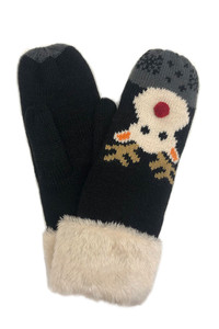 REINDEER MITTEN WITH CUFF-YGM120207