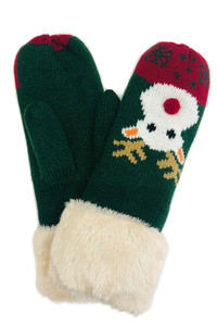 REINDEER MITTEN WITH CUFF-YGM120207