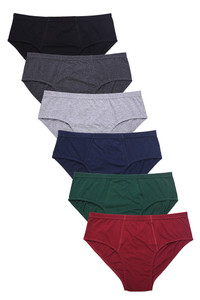 men's solid bikini briefs