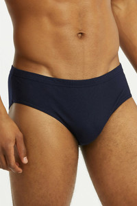 men's solid bikini briefs