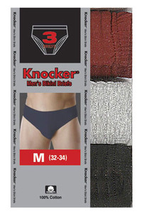 men's solid bikini briefs