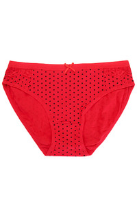 POLKA DOT PATTERN MAMA PANTIES-B6338 (12pc)