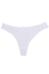 SOLID THONG PANTIES-L2113 (12pc)